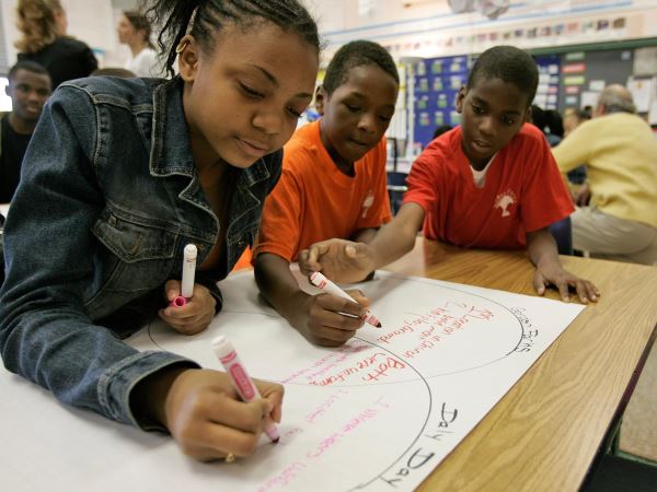 Group of Kids Learning