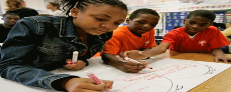 Group of Kids Learning